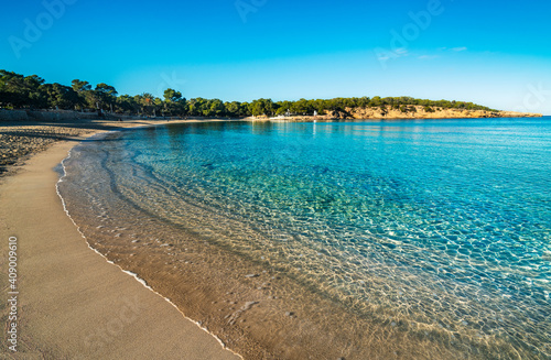 Cala Bassa beach. Ibiza.