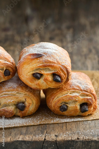 Chocolate Croissants Pain au Chocolat