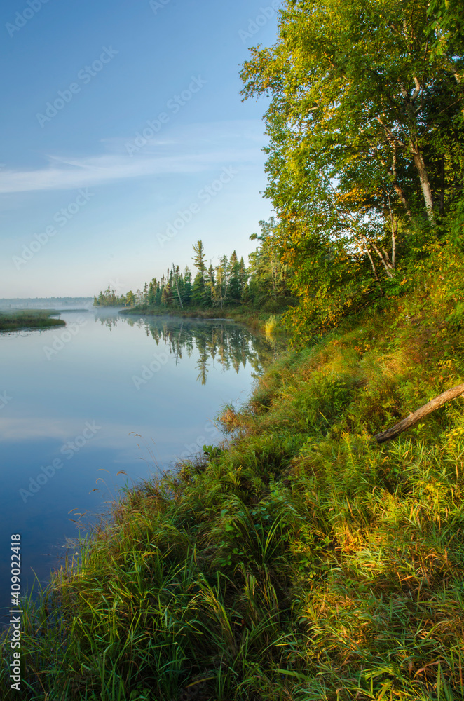 Obraz premium 595-34 Inner Bay at Big Bay Township Park
