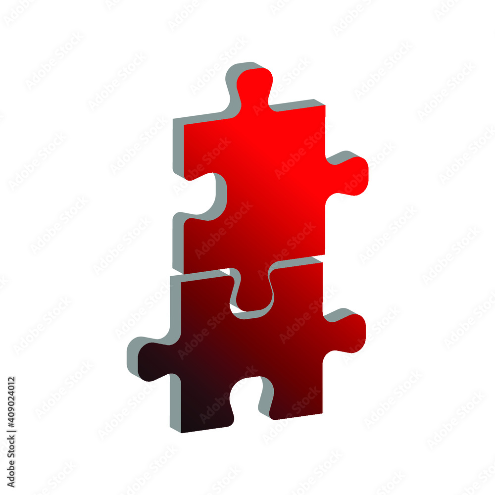 Puzzle compatible icon. Jigsaw agreement vector illustration on white isolated background. Icon vector illustrator Puzzle compatible icon. Jigsaw agreement vector illustration on white isolated background. Icon vector illustrator