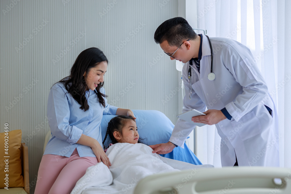 Doctor Doing Child Medical Check-Up. Doctor Doing Child Medical Check-Up.