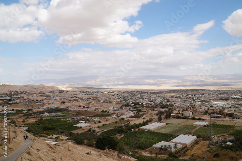 view of the Jordan and Jericho © irbismarengo
