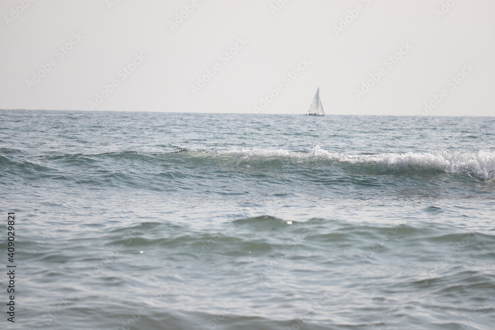 Obraz premium 平日の湘南