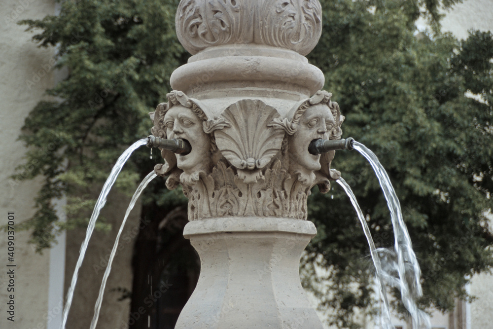 Brunnen am Obermarkt in Goerlitz