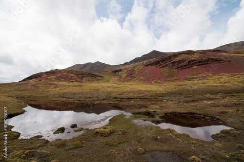 Wallpaper Mural Red montains in Cusco Torontodigital.ca