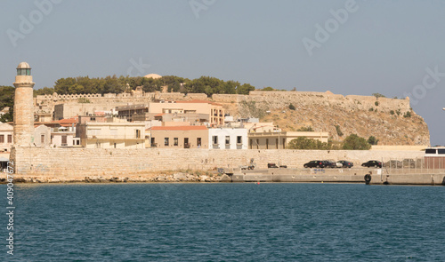 View of Fortezz's fortress.Rethymno. Island of Crete