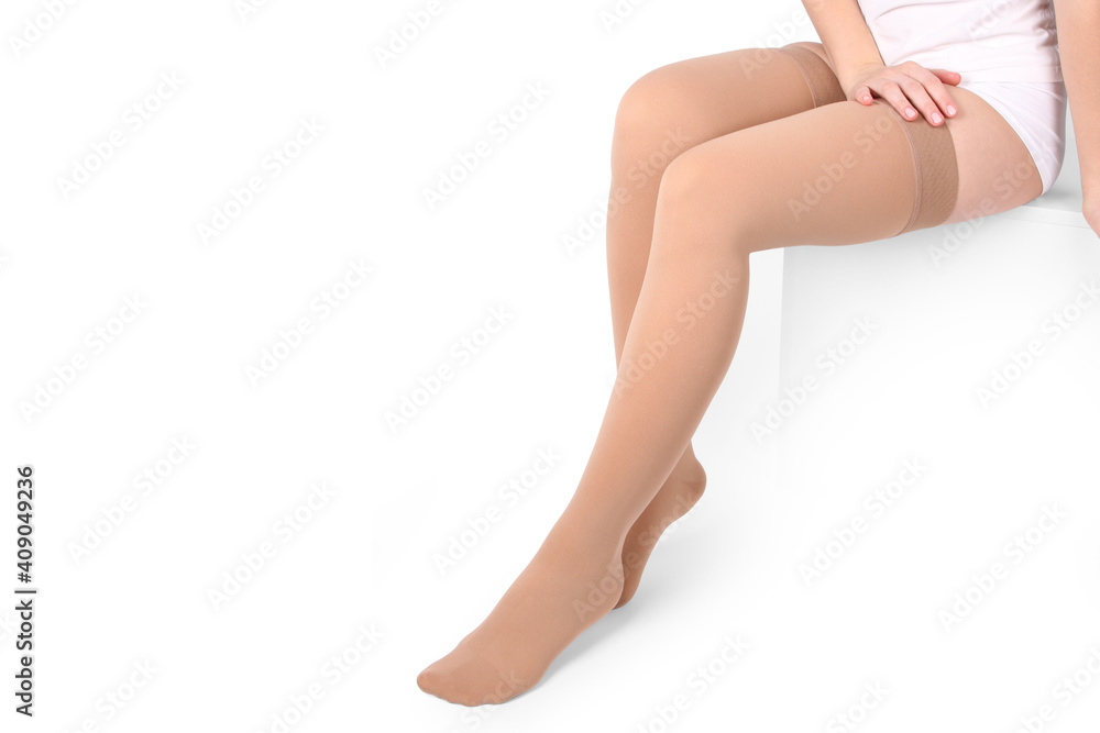 Compression Hosiery Medical Compression Stockings Tights Stock