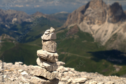  rock, stone, sky, nature, landscape, mountains,summer, outdoors © Daniele