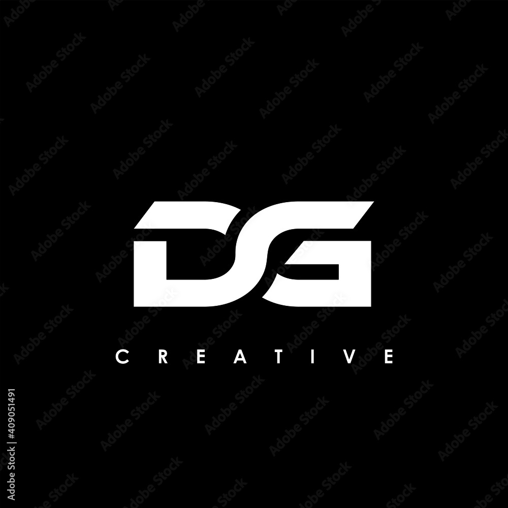 DG Letter Initial Logo Design Template Vector Illustration DG Letter Initial Logo Design Template Vector Illustration