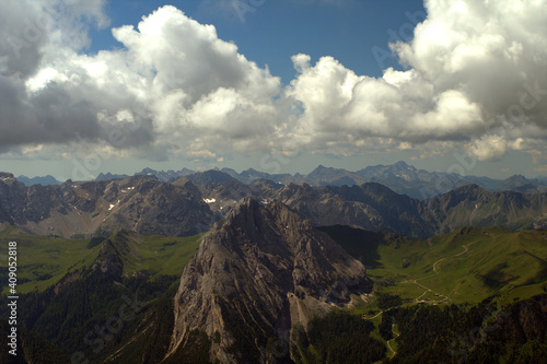 mountains in the morning,sky, nature, clouds,landscape,view, valley, blue, summer, cloud, alps, hill, travel, panorama, green, rock, peak, high,