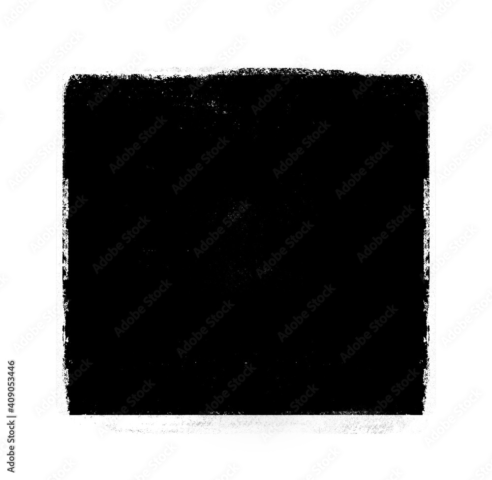 Watercolor sqaure on white background Watercolor sqaure on white background