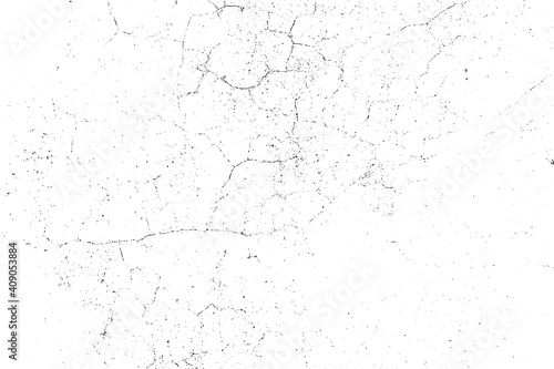 Natural cracks background. Vector overlay texture of cracked surface. One color graphic resource.