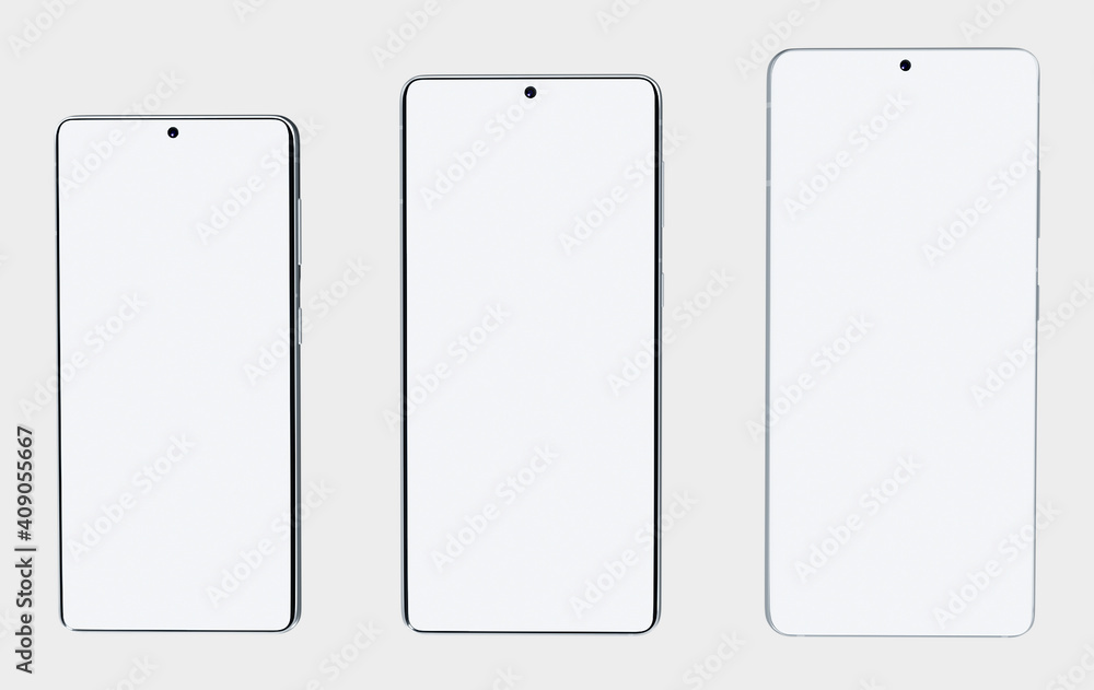 3d render of a smartphone on a white background 3d render of a smartphone on a white background
