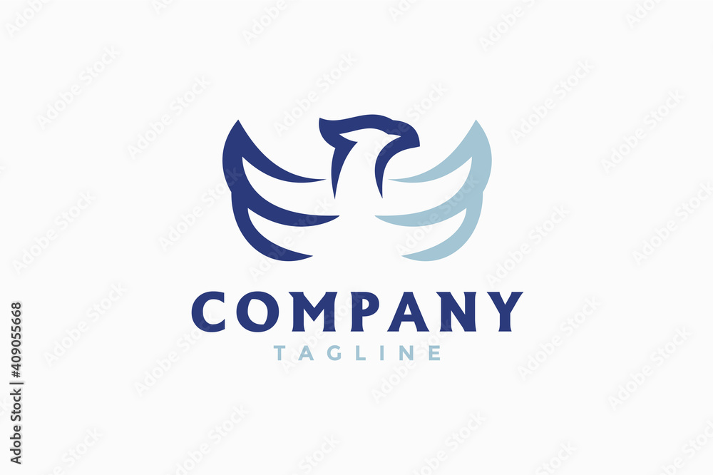 simple eagle logo simple eagle logo