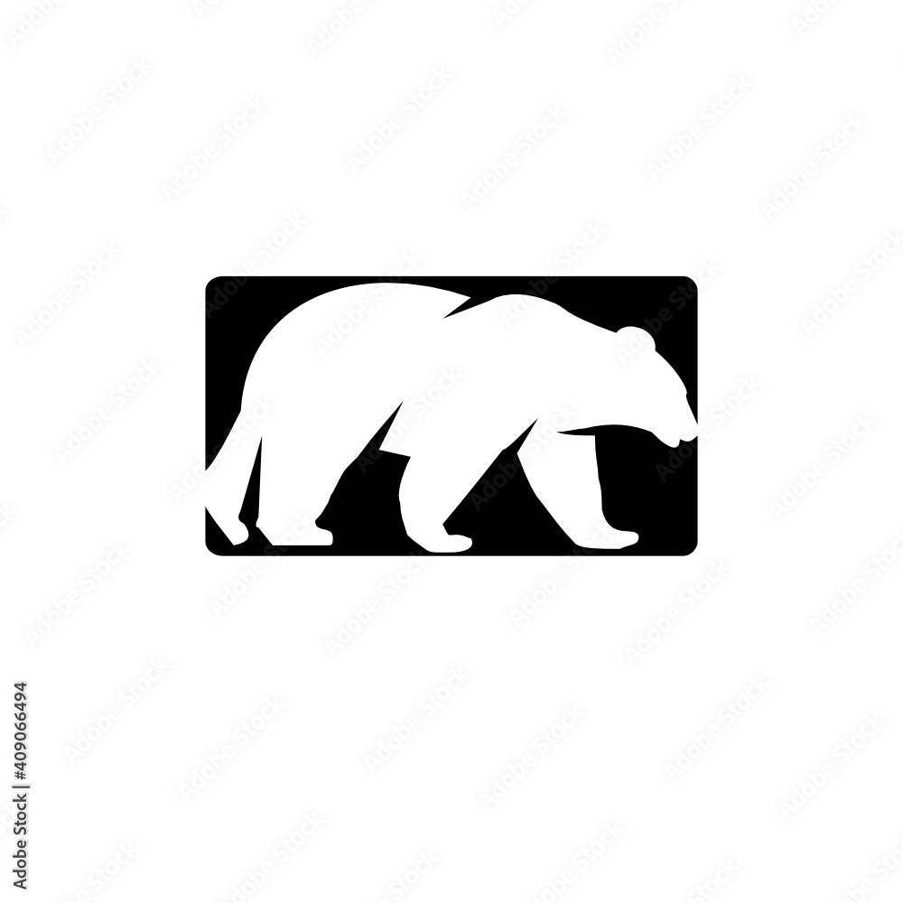 bear logo design template inspiration, vector illustration bear logo design template inspiration, vector illustration