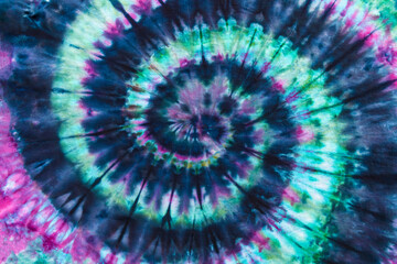 Fashionable Green, Red, Black  Retro Abstract Psychedelic Tie Dye Swirl Design