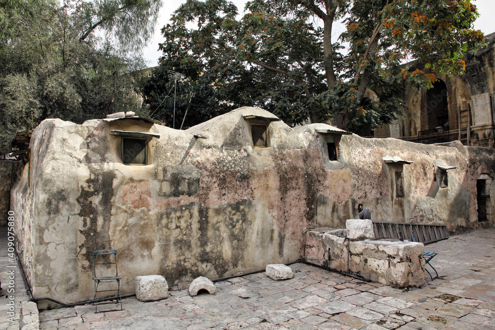 Historische Bauten in Jerusalem (Israel)