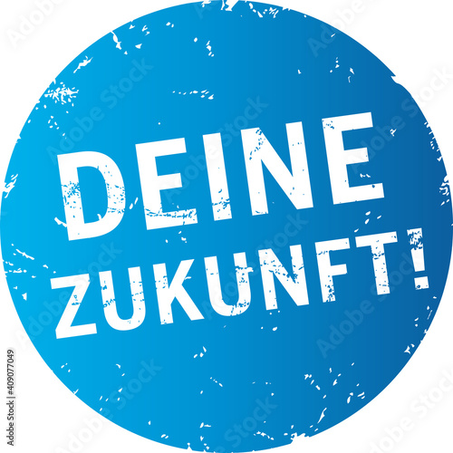 Button zerkratzt Deine Zukunft