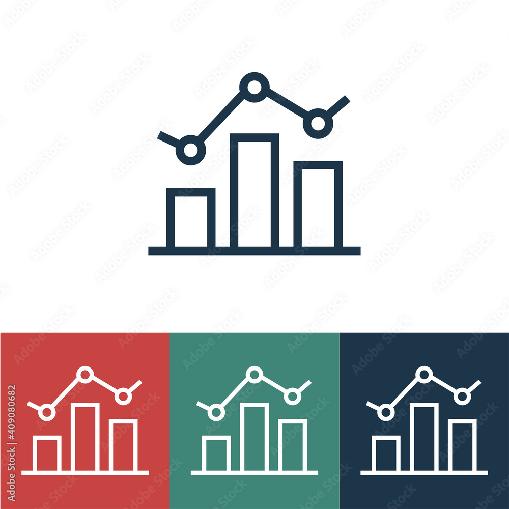 Linear vector icon with business schedule Linear vector icon with business schedule