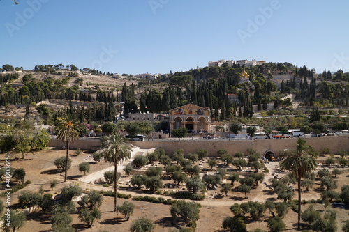 mount of Olives in jerusalem