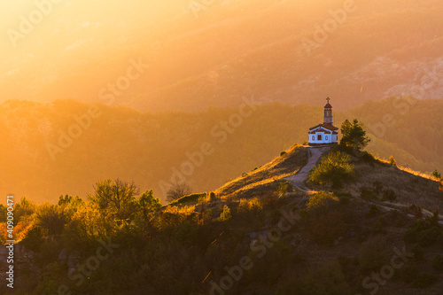 Temple In a Holy Mountain photo