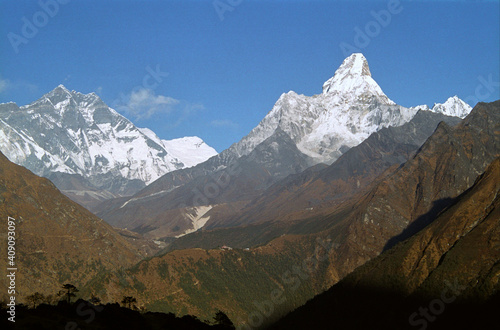 Mount Ama Dablam Everest Himalaya Nepal photo