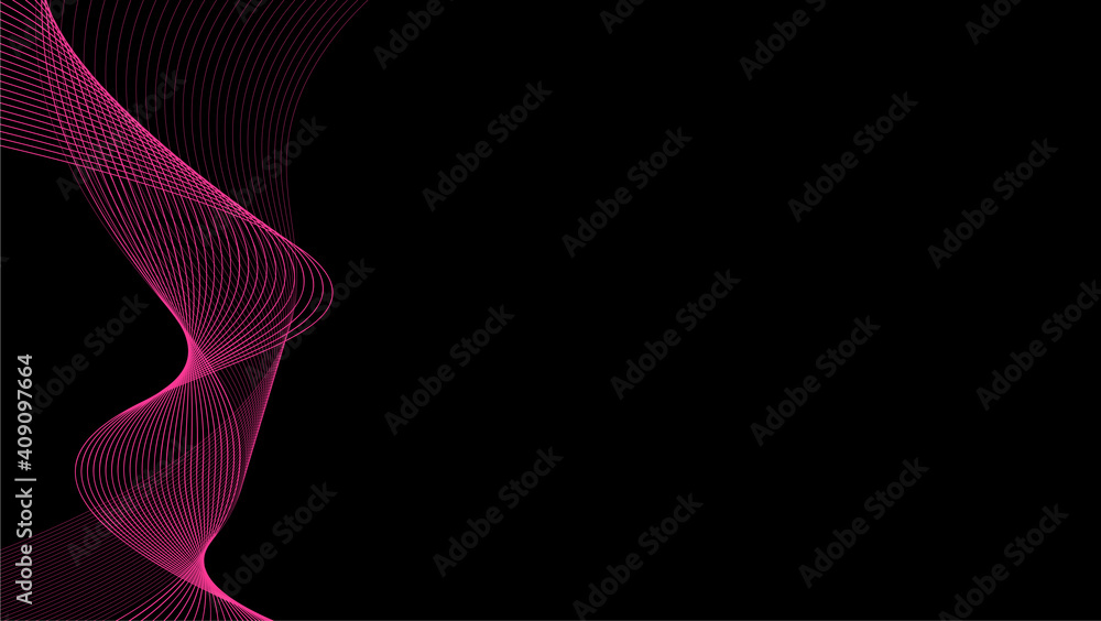 Black pink wave background design Black pink wave background design