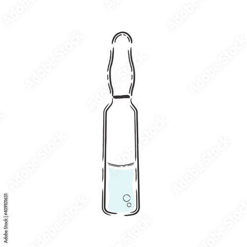 Isolated ampoule medicines draw