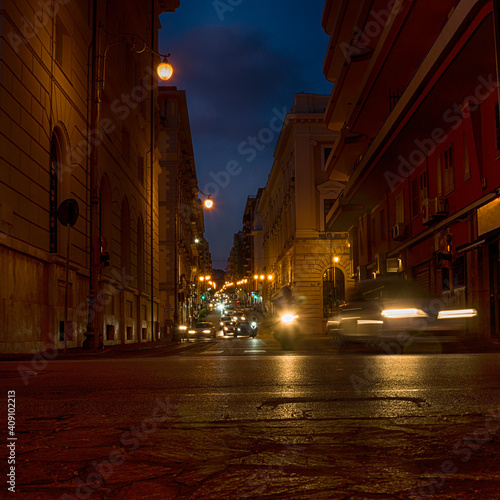 beautiful view of the night city