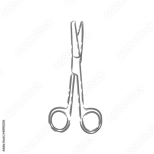 Isolated scissors medicines draw