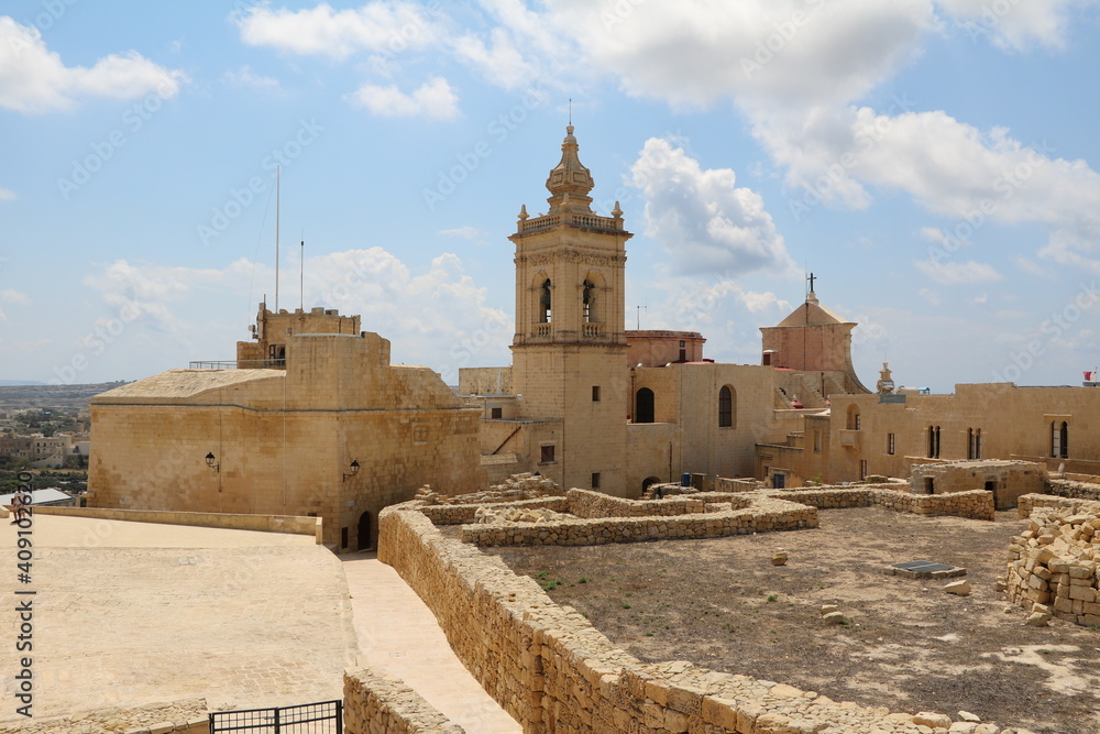 Fortress Cittadella in Victoria Rabat, Gozo Malta 