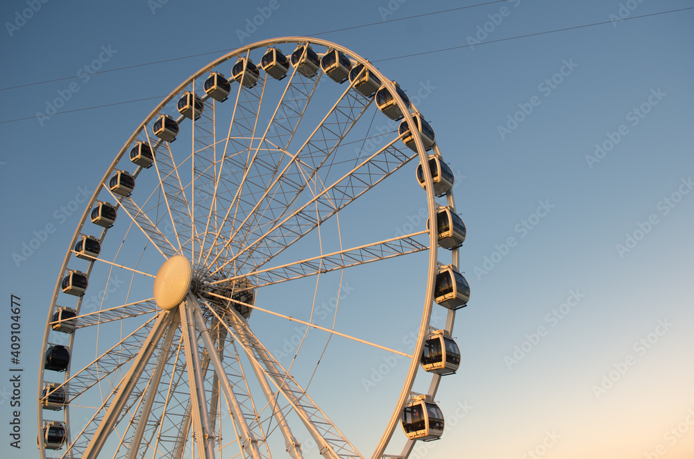 Riesenrad als Freizeit Attraktion