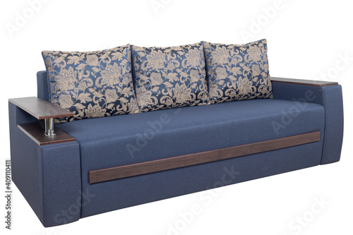 Sofa isolated on white background.