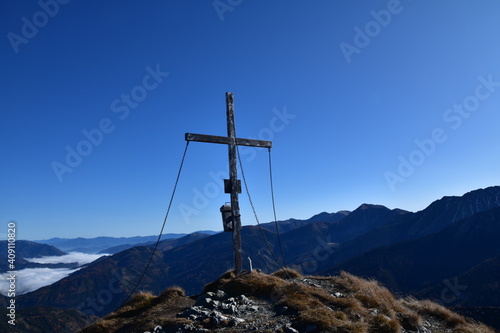 Gipfelkreuz Himmeleck bei Hohentauern / Triebental, Steiermark, Österreich