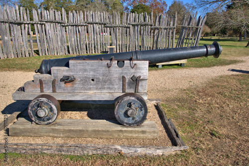 Wallpaper Mural Old cannon n Historic Jamestown Colony