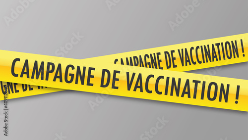 Logo campagne de vaccination.