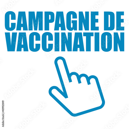Logo campagne de vaccination.