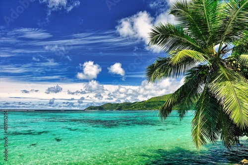 Paysage de rêve de l'île de Mahé aux Seychelles