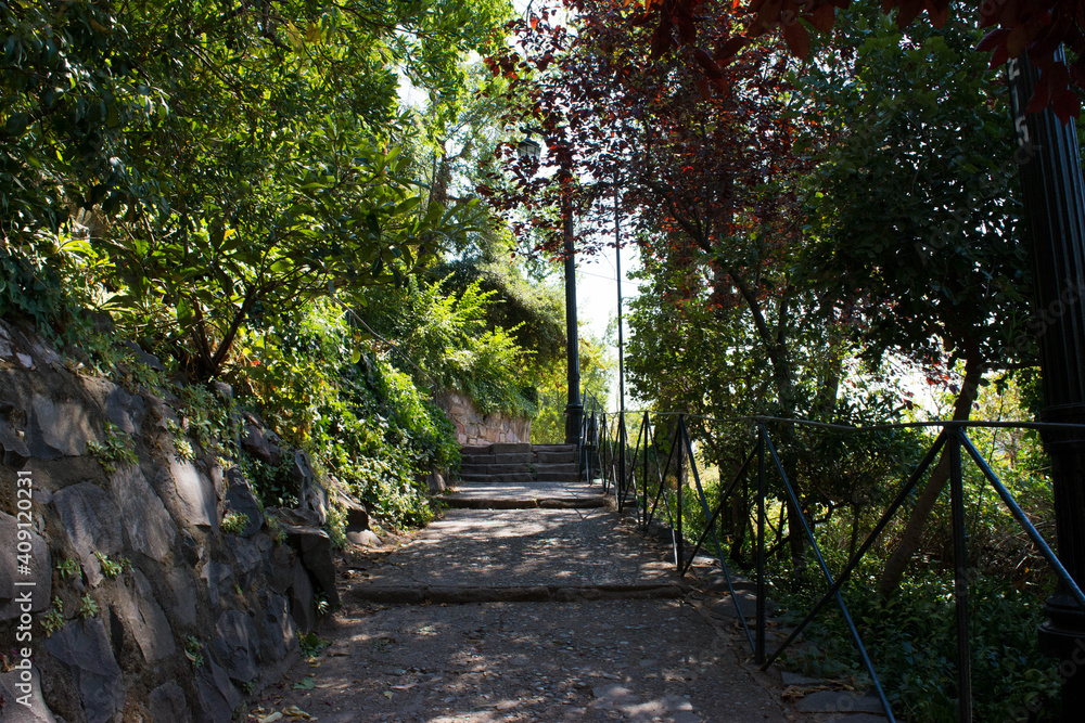 Cerro Santa Lucía, Santiago, Chile. Cerro Santa Lucía, Santiago, Chile.