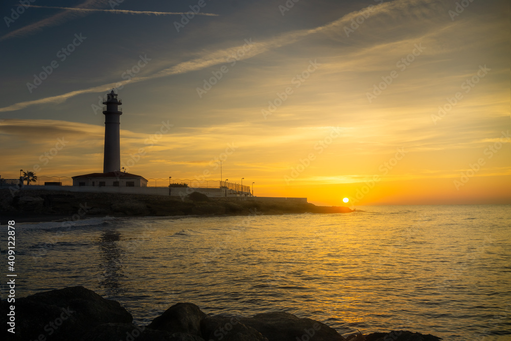 Amanecer Faro de Torrox Amanecer Faro de Torrox
