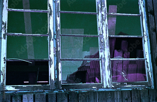Weathered Window 1968 photo