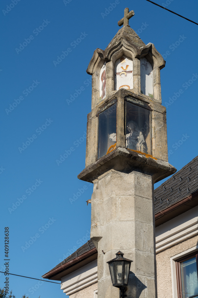 Stock Image - Small Religious Monument