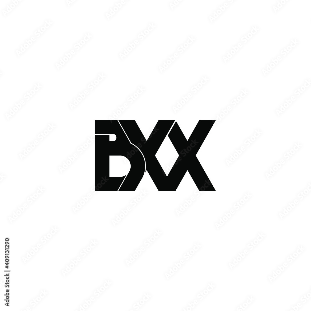 bxx letter original monogram logo design bxx letter original monogram logo design