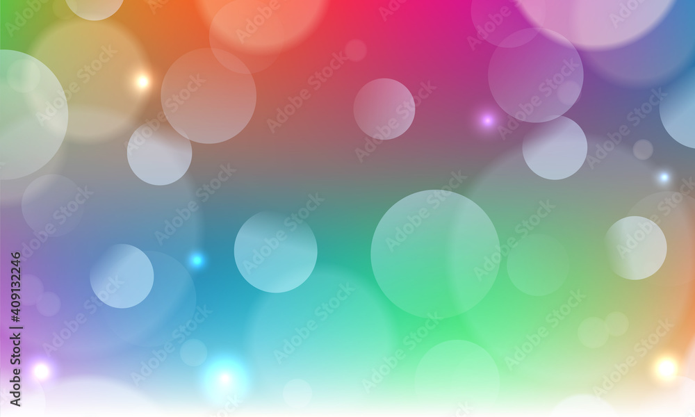 Obraz premium Abstract shiny blurred lights background stock illustration
