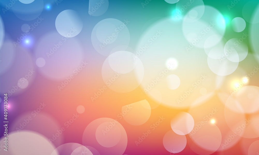 Abstract shiny blurred lights background stock illustration