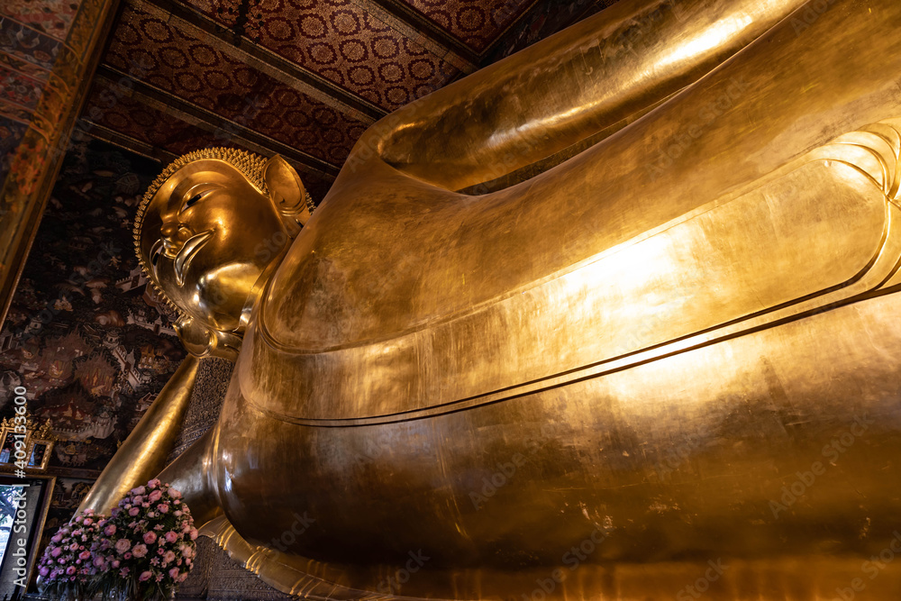 Big Reclining Buddha Wat Pho Thailand