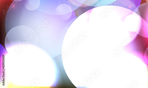 Abstract shiny blurred lights background stock illustration