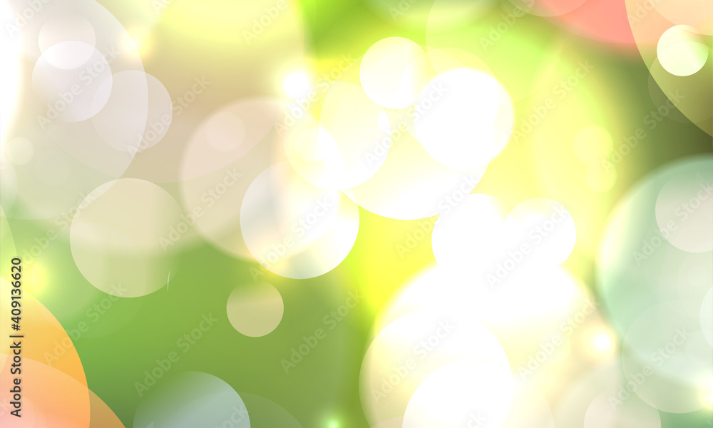Obraz premium Abstract shiny blurred lights background stock illustration