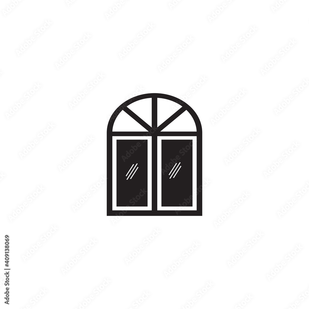 window icon symbol sign vector window icon symbol sign vector