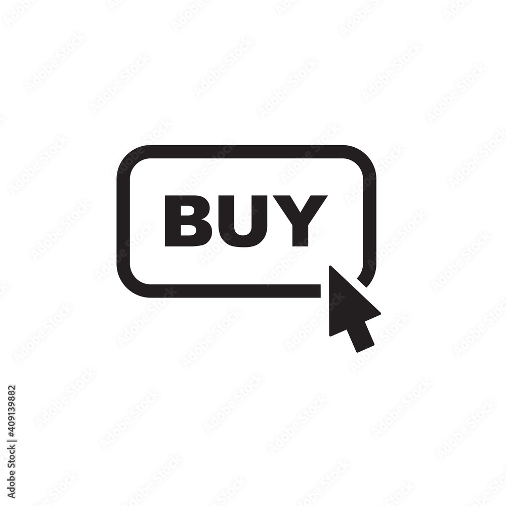 click buy icon symbol sign vector click buy icon symbol sign vector